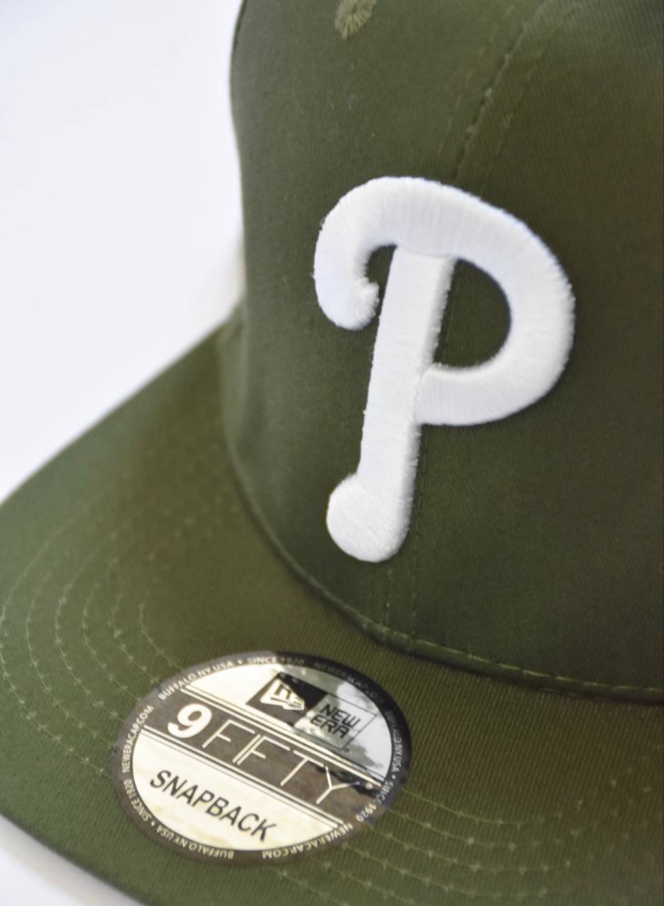 کلاه اسنپ‌بک New Era 9FIFTY Retro Crown پشم زیتونی Philadelphia Phillies